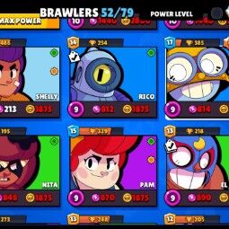 💠Brawlers   52💠Blings  49 💠Gold  815 💠Gems 63   Rename  60 💠Trophies  8921💠Instant Delivery 💠ANDROID-IOS💠BB 3160 4
